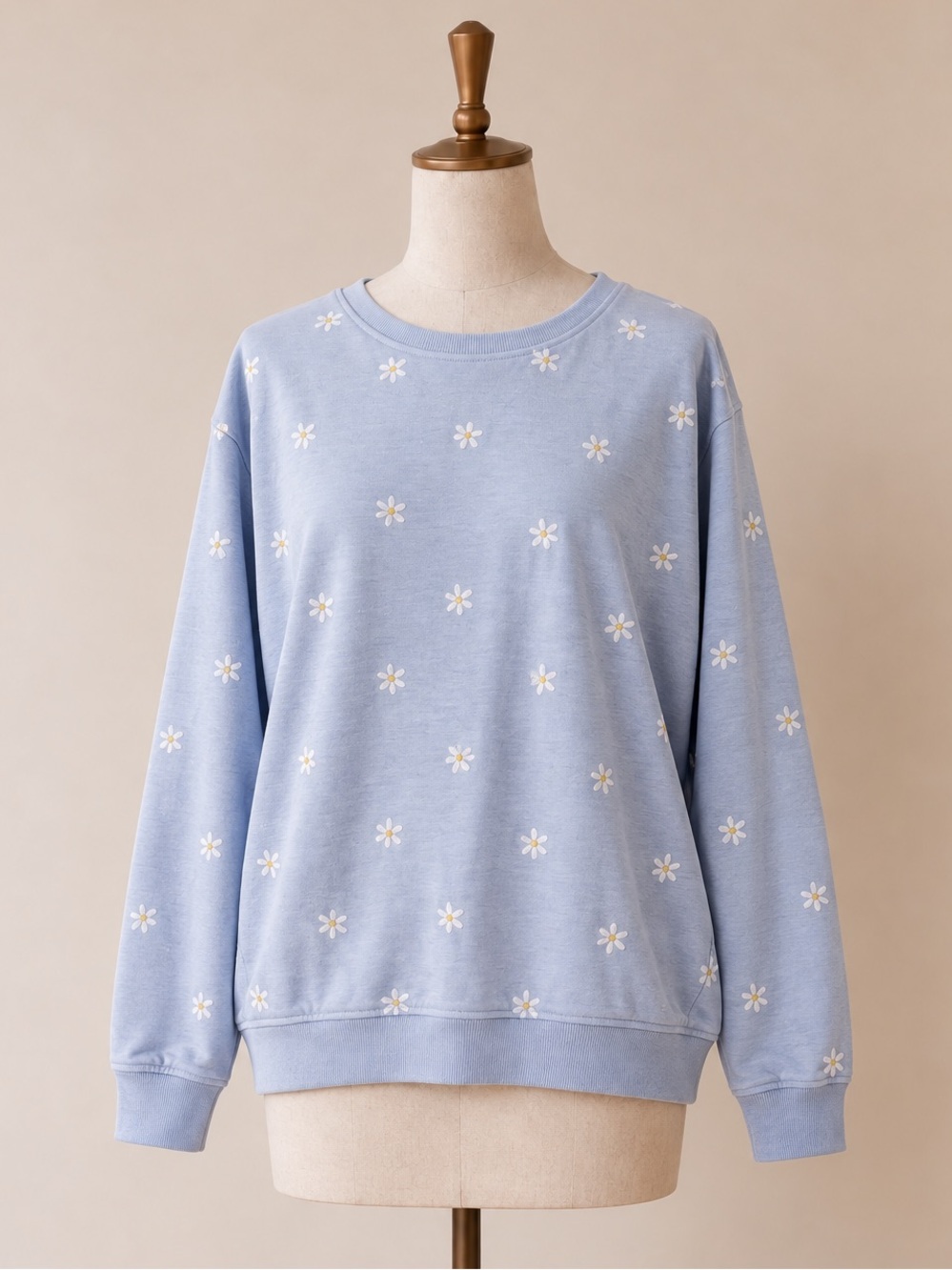 🌼 3/$15 SALE Jane & Delancey Long Sleeve Lightweight Crewneck L